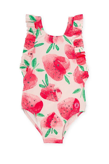 INTERO BAMBINA  ROSSO 4025 FRAGOLA TUTTO PICCOLO 