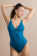 INTERO Donna RAGGIANTI Imbottito  slip regolare Oceano