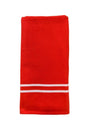 TELO MARE UNISEX COMPTOIR DE LA PLAGE COTONE   Rosso