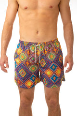 BOXER MOLLA UOMO  VIOLA CLASSIC WILLIGAMA TOOCO 