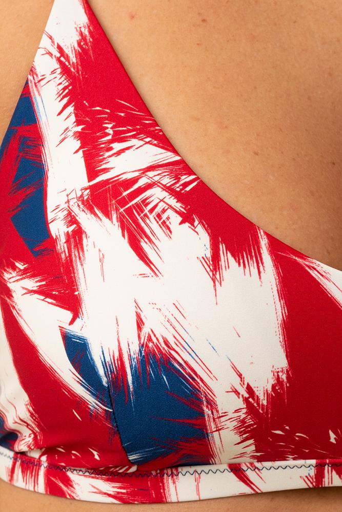 MIX REGGISENO BRASSIERE DONNA  ROSSO/BLU/AVORIO BABYFAN CILE BE BEACH 