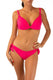 BIKINI Donna MARETTE FERRETTO Coppa C slip regolare Fucsia
