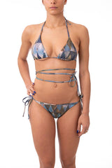 BIKINI TRIANGOLO DONNA  MARRONE WLTR AVEIROBROWN TOOCO 