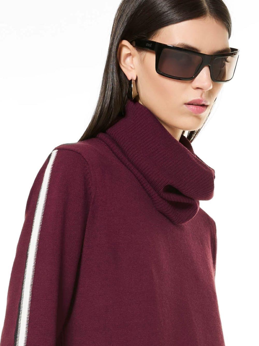 ABITO LUNGO DONNA BORDEAUX HA80 BORDEAUX VERDISSIMA 