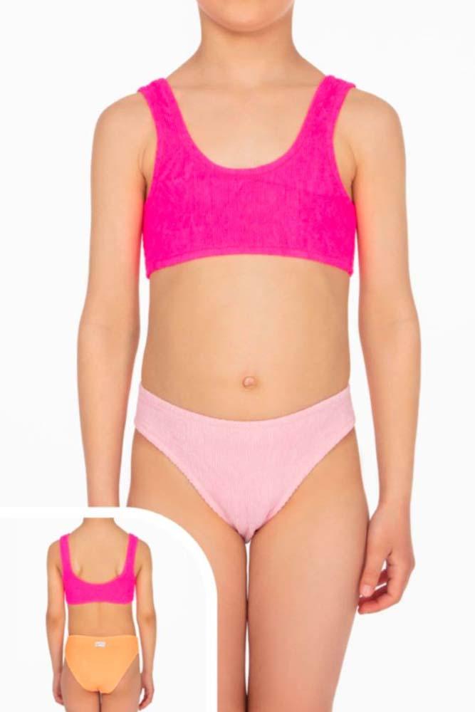BIKINI BRASSIERE BAMBINA  FUCSIA