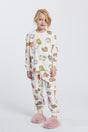 PIAGIAMA BAMBINA BIANCO 6779 GRATTINI HAPPY PEOPLE 