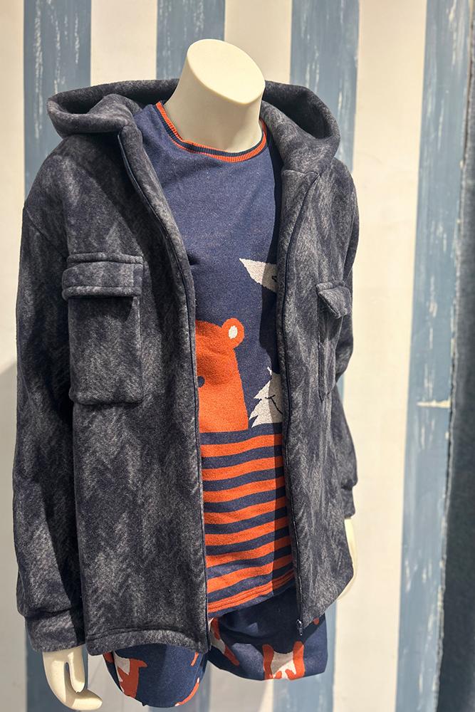 VESTAGLIA UOMO  GRIGIO