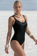INTERO Donna SALSEDINE Imbottito  slip coprente Nero
