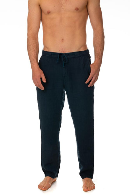 PANTALONE UOMO  BLU NAVY CHINOPORTOFINO BLU NAVY ROY ROGER'S 