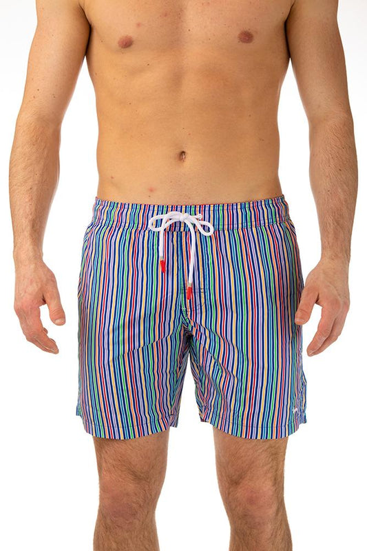 BOXER Uomo HARMONT&BLAINE con elastico  LUNGO Blu