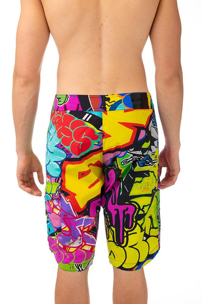 BOXER Uomo RRD senza elastico  LUNGO Giallo