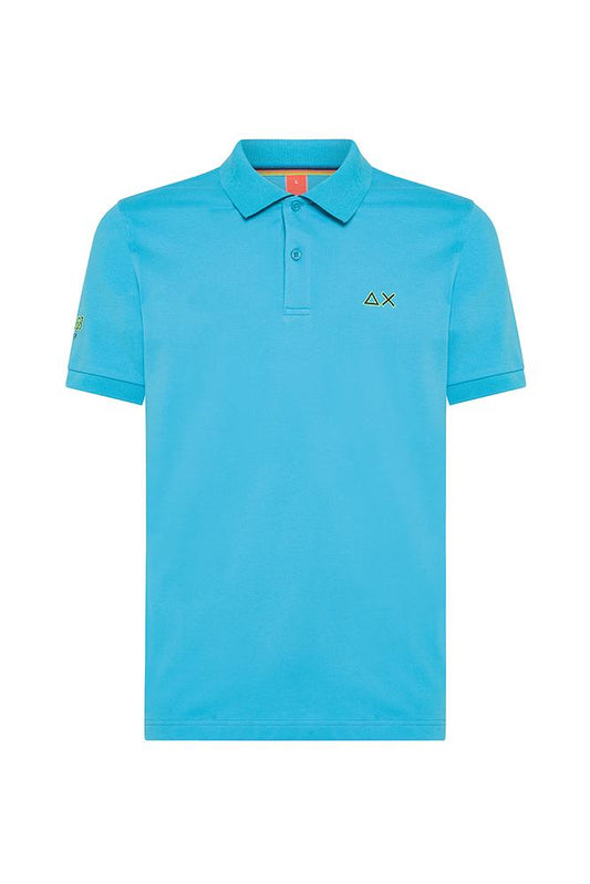 MAGLIA POLO UOMO  TURCHESE CA34140 13TURCHESE SUN 68 