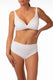 BIKINI Donna TENERA CARLOTTA FERRETTO Coppa C slip Alto Bianco
