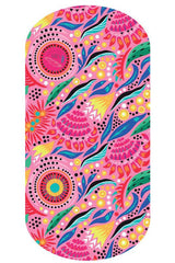 TELO MICROFIBRA UNISEX  ROSA EVERGREEN MOSAICO ROSA VIBES 