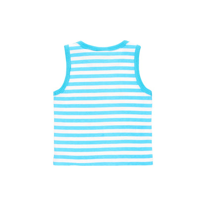 MAGLIA Bambino BOBOLI CANOTTA   Azzurro
