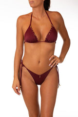 BIKINI TRIANGOLO DONNA  BORDEAU V5089S ROBO MISS BIKINI 