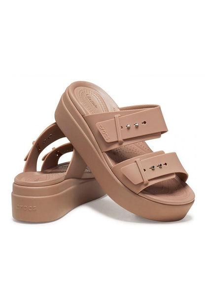 SCARPE DONNA  MARRONE 207431 LATTE CROCS 