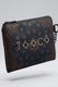 POCHETTE UNISEX TOOCO    Blu fantasia
