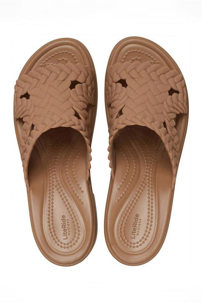 SCARPE DONNA  MARRONE 209979 SEPIA CROCS 