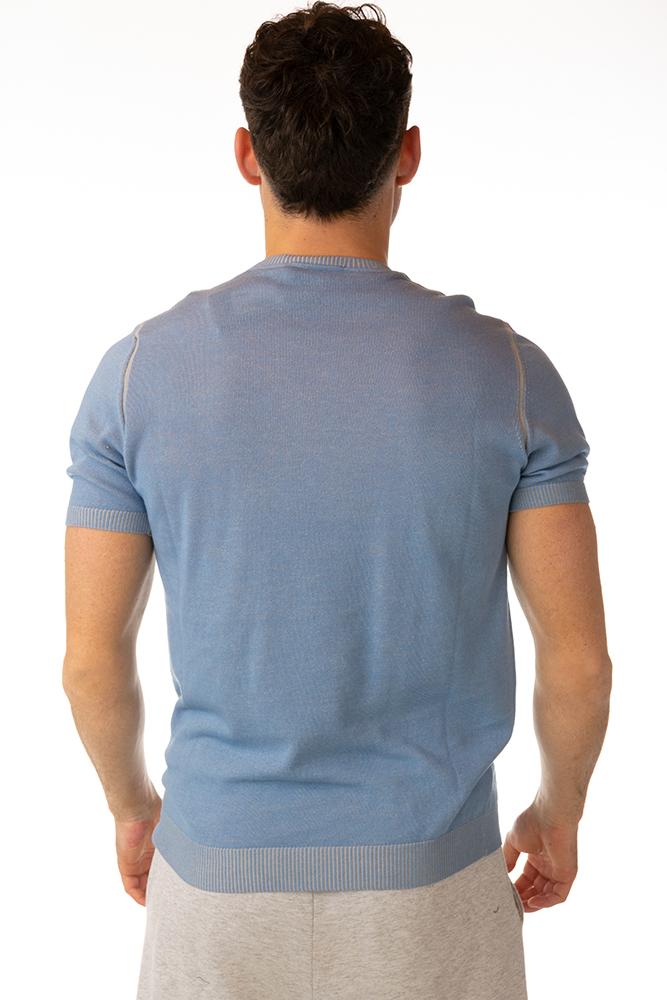 MAGLIA T-SHIRT UOMO  AZZURRO 29102 61 FERRANTE 