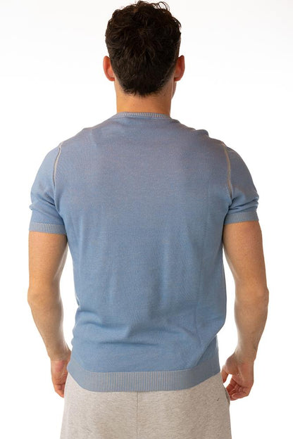 MAGLIA T-SHIRT UOMO  AZZURRO 29102 61 FERRANTE 
