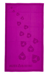 TELO MARE SPUGNA UNISEX  FUCSIA