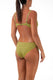 BIKINI Donna MARETTE FERRETTO Coppa C slip regolare Verde