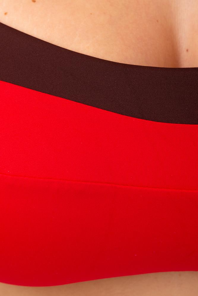 BIKINI BRASSIERE DONNA  ROSSO B197-SL05F80 80 BERNE' MABEL 