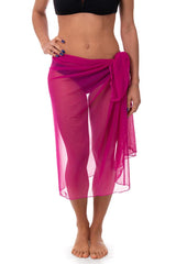 PAREO DONNA  FUCSIA TULLYBIG 7236 FUCSIA BE BEACH 