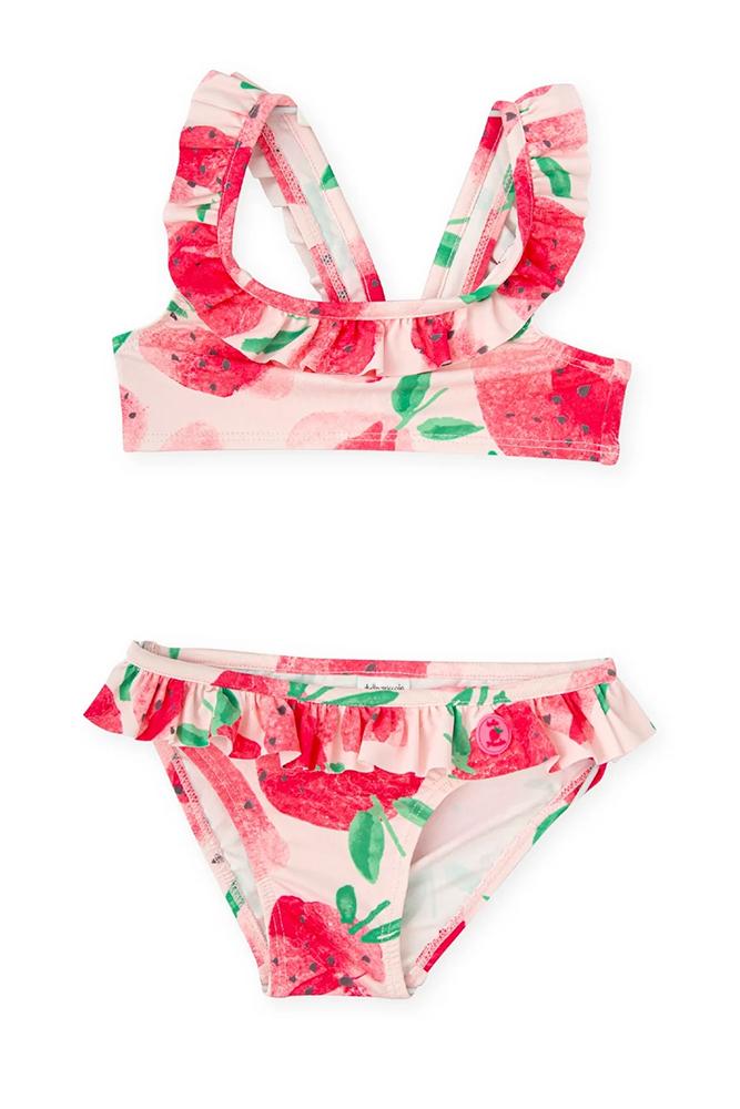 BIKINI BAMBINA  ROSSO 4043 FRAGOLA TUTTO PICCOLO 