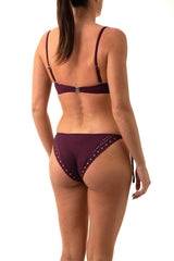 BIKINI FASCIA COPPA C PRUGNA ABA5015 0115 PRUNE LISE CHARMEL 