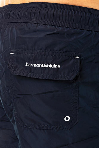 BOXER Uomo HARMONT&BLAINE con elastico  CORTO Blu