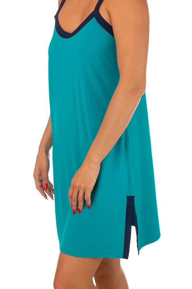 ABITO DONNA  AZZURRO W2085 6503 RAGGIANTI 