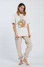 MAGLIA BIANCA DONNA 6771 GRATTINI HAPPY PEOPLE 