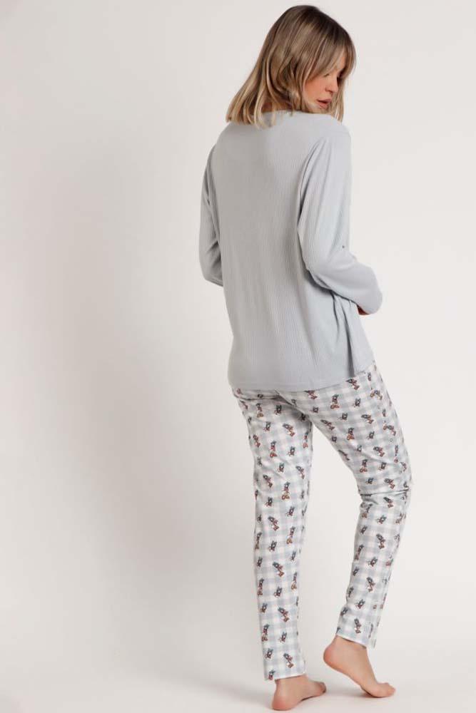 PIGIAMA AUTUNNO/INVERNO DONNA  POLVERE