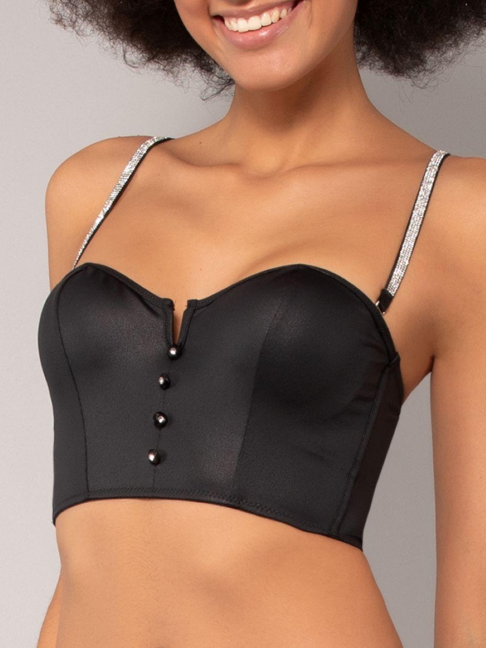 REGGISENO BUSTINO DONNA NERO
