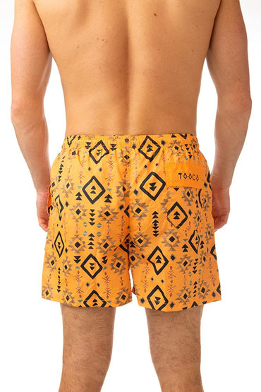 BOXER MOLLA UOMO  ARANCIO CLASSIC UXMALOCHER TOOCO 