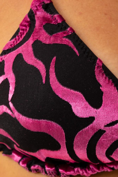 BIKINI TRIANGOLO DONNA  NERO FK25-0800 BK FXXK 