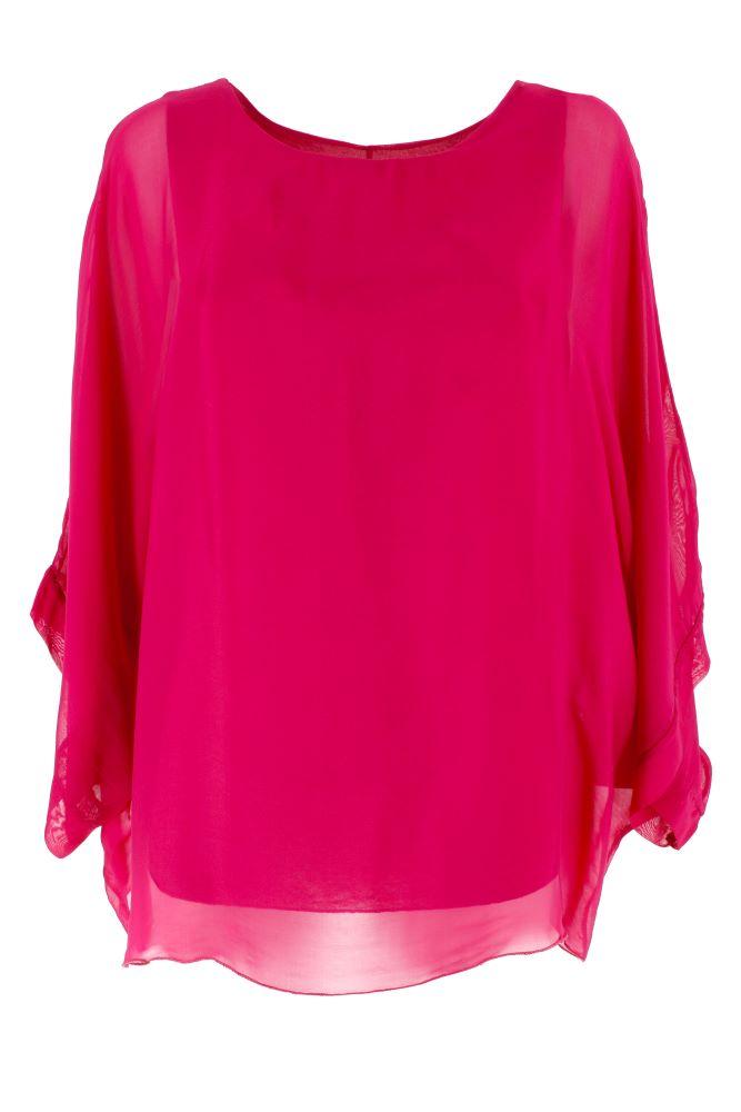 MAGLIA DONNA  CICLAMINO