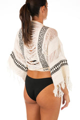 TOP DONNA  BEIGE BL1820 WHITE PAHIESA 