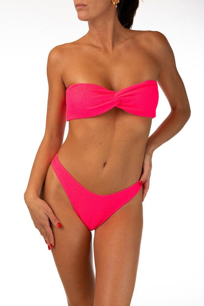 BIKINI Donna FXXK FASCIA  slip brasiliana Fucsia