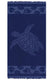 TELO MARE UNISEX COMPTOIR DE LA PLAGE SPUGNA   Blu