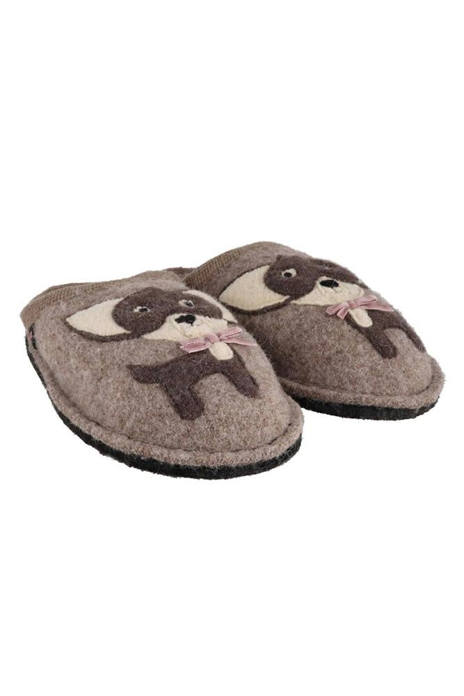 PANTOFOLE AUTUNNO/INVERNO UNISEX  MARRONE