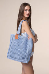 BORSA UNISEX  AZZURRO MF25-.076 SB ME FUI 