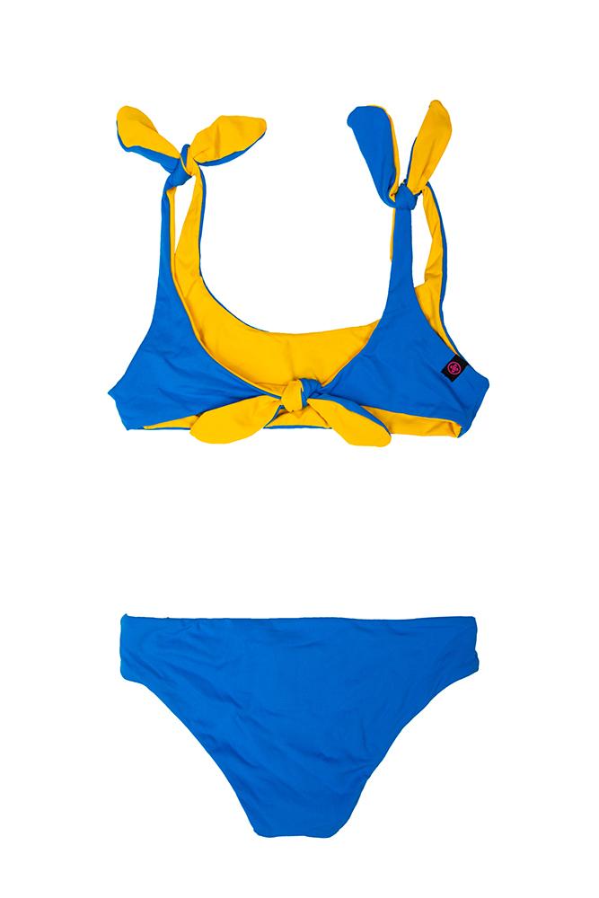 BIKINI BAMBINA BE BEACH    Azzurro