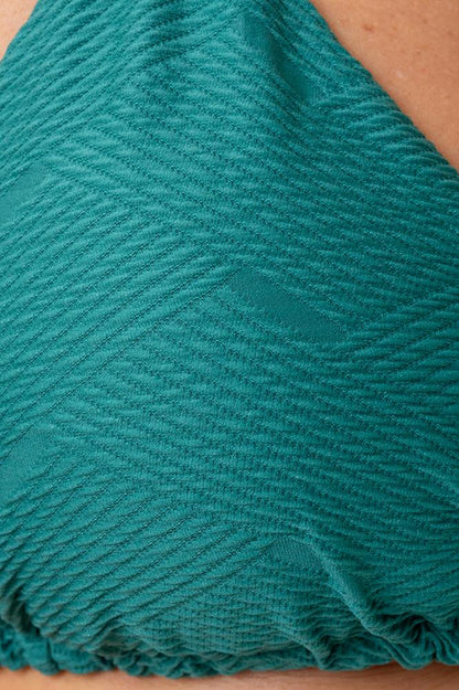 BIKINI TRIANGOLO DONNA  VERDE FR36GO FS09GO ALGA FISICO 