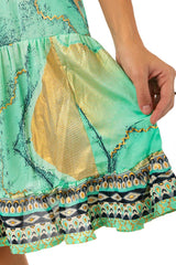 ABITO DONNA  VERDE VC2501 149 PAHIESA 