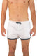 BOXER Uomo US POLO con elastico  CORTO Bianco