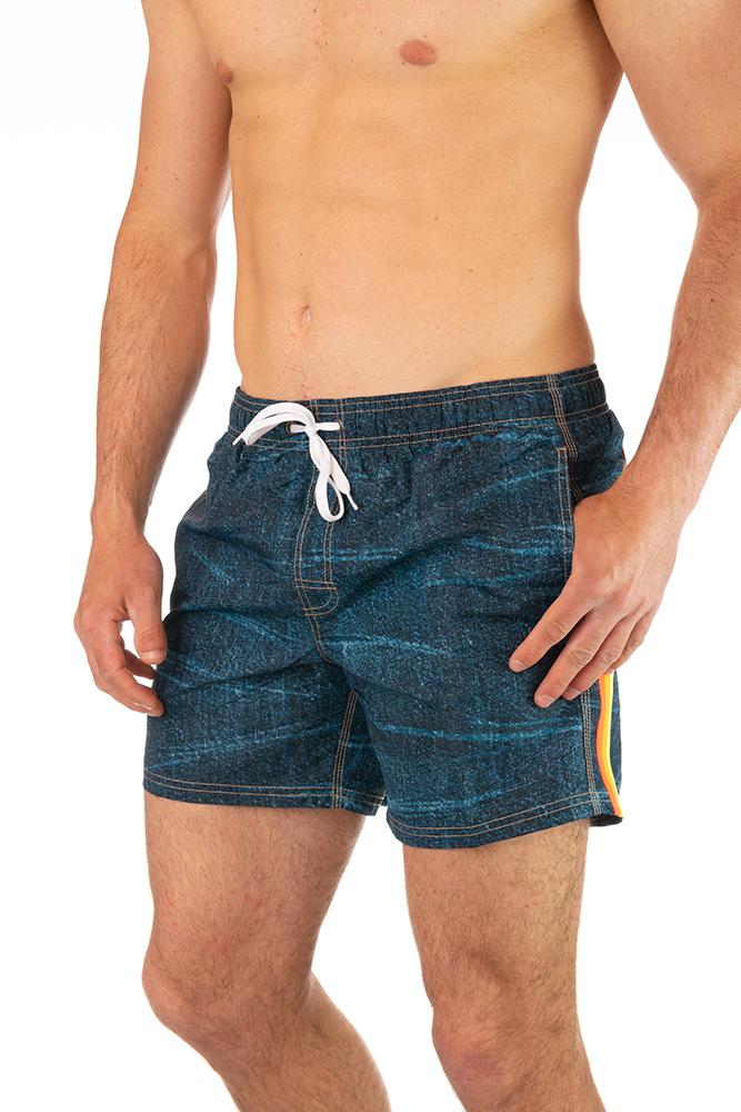 BOXER MOLLA UOMO  BLU M504 722DN SUNDEK 