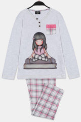 PIGIAMA BAMBINA  GRIGIO